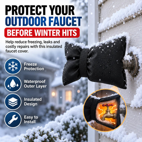 ❄️ Outdoor Faucet Cover  Small Cost. Protection That Matters.