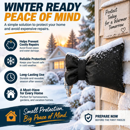 ❄️ Outdoor Faucet Cover  Small Cost. Protection That Matters.