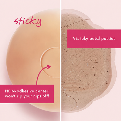 Reusable Invisible Silicone Nipple Covers – Seamless Breast Covers
