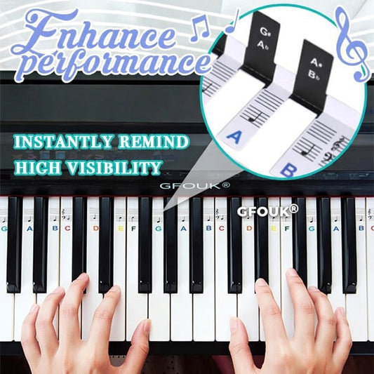 Helloadorn® Detachable Piano Note Guide