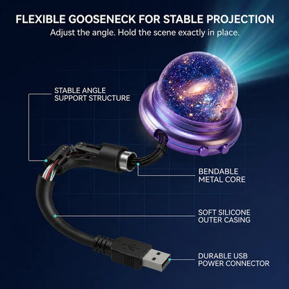 🔮Night Light Projector - Smart Holographic Star Projector🍀