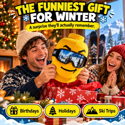 Real-Life Brick Figure Ski Mask – Become a Living Toy Character!