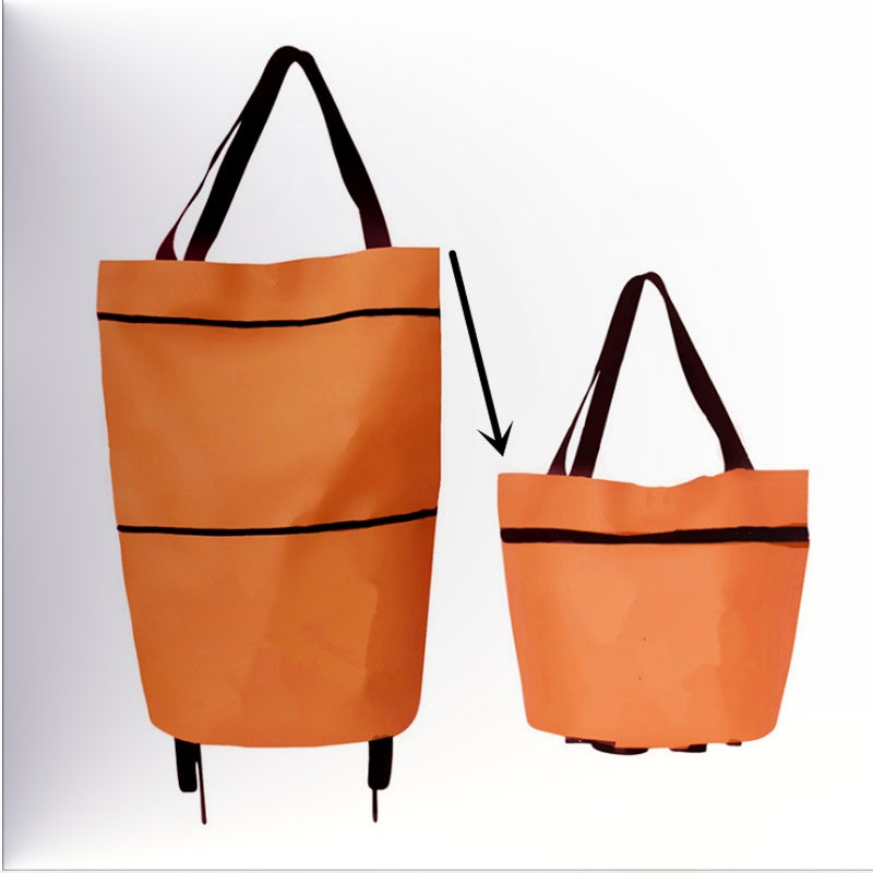 🛢️ 2026 Sale — Over 31,000 Sold! 2-in-1 Foldable Shopping Cart