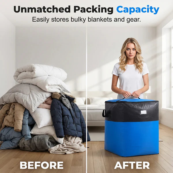 🧳 Pack and protect with ease - Large-capacity waterproof travel bag with reinforced handles - cash on delivery 💪