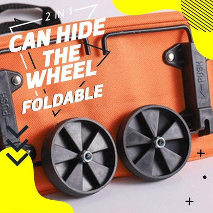 🛢️ 2026 Sale — Over 31,000 Sold! 2-in-1 Foldable Shopping Cart