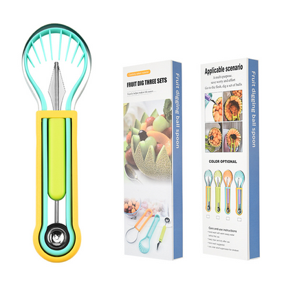 Multi-Functional Fruit Melon Baller Scoop Set