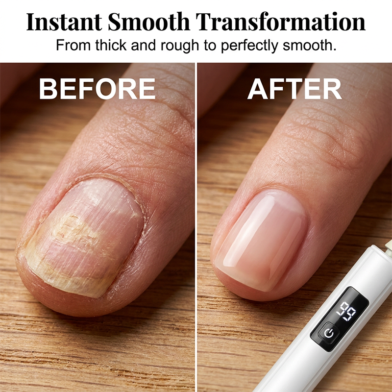 🥳2026 HOT SALE🥳💞50K+ SOLD!💅✨ 50% OFF! Professional Electric Nail Polisher – Smooths thick nails, 99-speed display. Multiple heads for shaping & buffing. Salon at home! 🌟💎