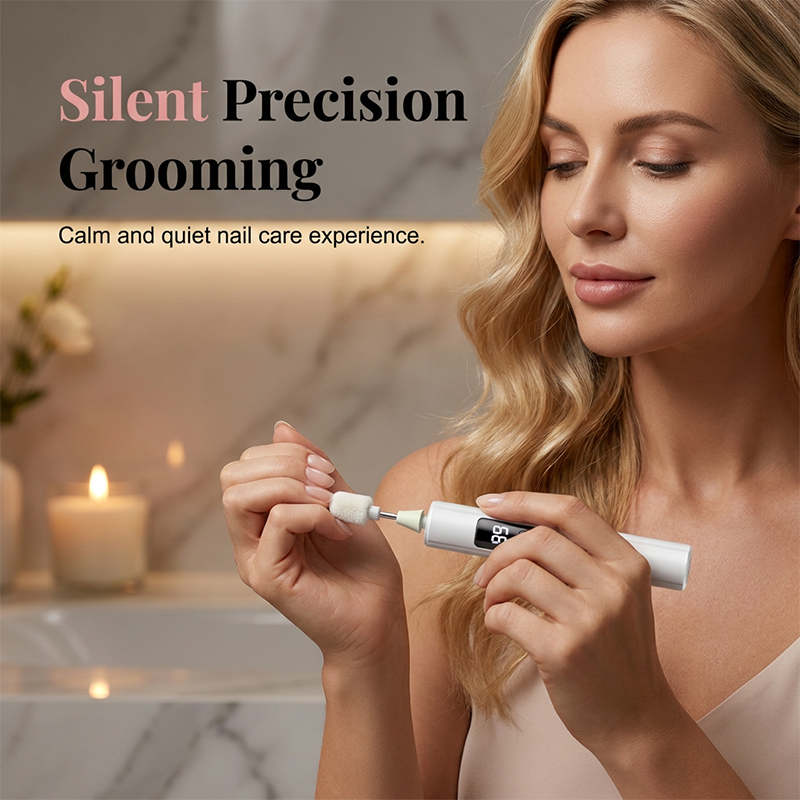 🥳2026 HOT SALE🥳💞50K+ SOLD!💅✨ 50% OFF! Professional Electric Nail Polisher – Smooths thick nails, 99-speed display. Multiple heads for shaping & buffing. Salon at home! 🌟💎