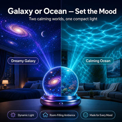 🔮Night Light Projector - Smart Holographic Star Projector🍀