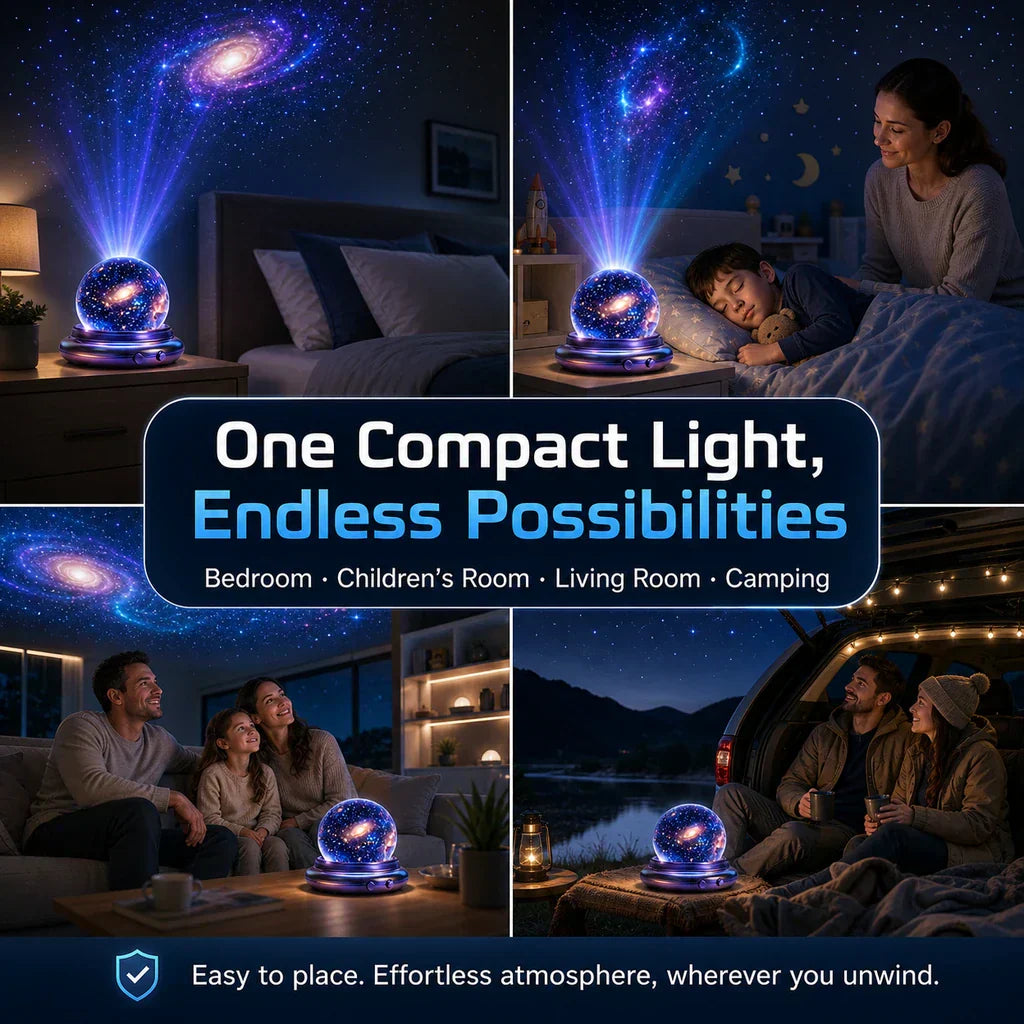 🔮Night Light Projector - Smart Holographic Star Projector🍀