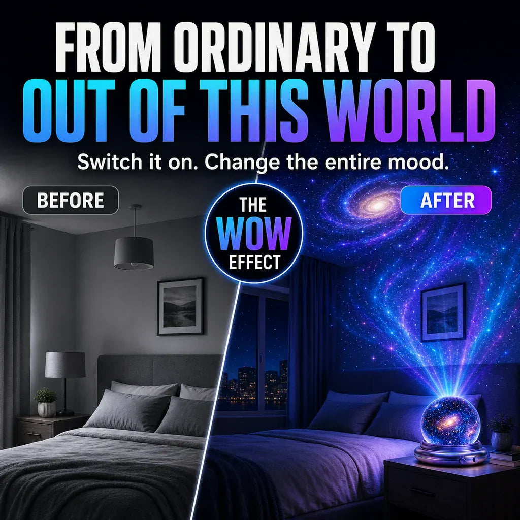🔮Night Light Projector - Smart Holographic Star Projector🍀